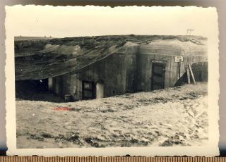 Orig. Foto Bunker Shelter Westfront Bunkeranlage rarität