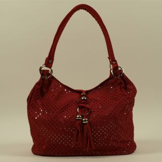 Luxus Damenhandtasche rot Shopper Tasche Bag 954