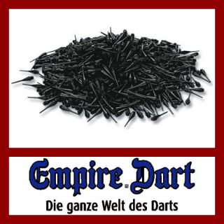 1000 EMPIRE Dart Dartspitzen 1/4 Schwarz lang 20L953