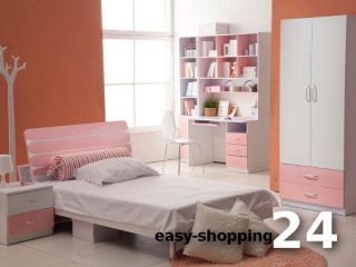 Kinderzimmer Jugendzimmer Komplett Teens Pink KiJu961