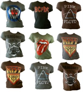 Official Merchandise Rock My World & Amplified Vintage Band WoW T