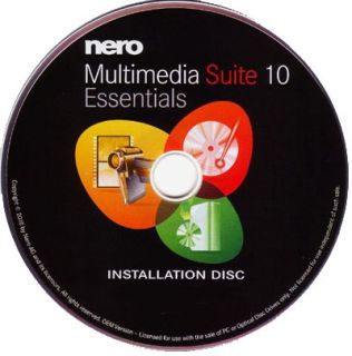 NERO 10 MULTIMEDIA SUITE Essentials Vollversion +LIZENZ