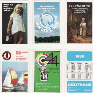 1984/86 88/90 DEUTRANS, Uhren aus , Ruhla, Glashütte ( 964