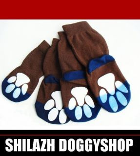 XXL Hundesocken Anti Rutsch Socken BROWNY Collie Boxer Dalmatiner