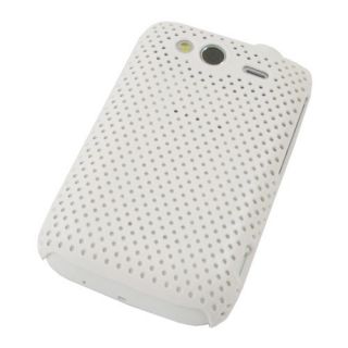 Grid Case/Schutz Hülle zu HTC Wildfire S/A510E G13   Weiß Back Cover