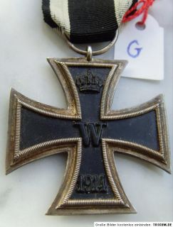 Eisernes Kreuz 2. Klasse 1914, Hersteller G (Godet & Sohn, Berlin