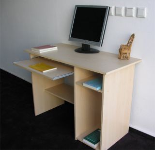 Schreibtisch Computertisch Tisch Workstation Mod.T954 Ahorn