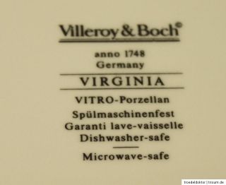 Villeroy & Boch V&B Servier Platte Beilagenplatte Virginia