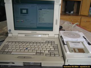 Notebook Compaq LTE 5260 Laptop OLDTIMER mit Windows 98 SE Works Exel