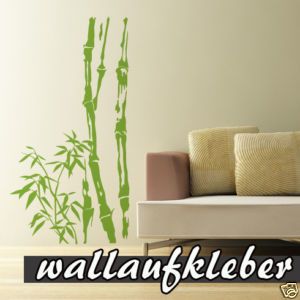 Wandaufkleber, Wandtattoos, Wandfolie Bambus 011 Trend