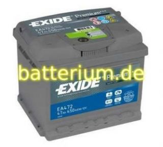 Exide Premium Superior Power EA472 47Ah (einbaufertig) Autobatterie