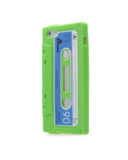 iGard iPhone 5 Kassette Retro Tape Design Silikon Schutz Hülle Case