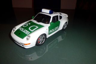 Modellauto 1 18 Porsche 993 turbo Polizei Bburago Revell Maisto Norev