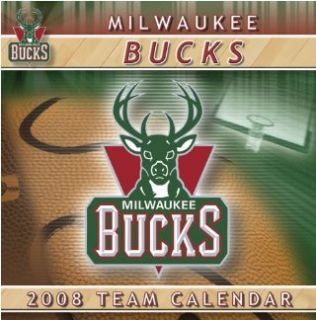 Milwaukee Bucks 2008 NBA Box Calendar: Sports & Outdoors