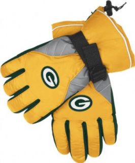 Green Bay Packers 2008 Sideline Padded Gloves   Medium