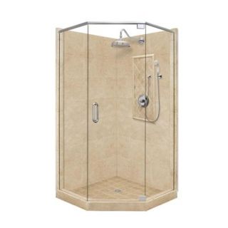 American Bath Factory P21 2011P CH 48L X 34W Grand Shower Package with