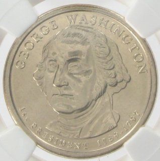 Washington Presidential $1 Coin 2007 D Uncirculated   NGC