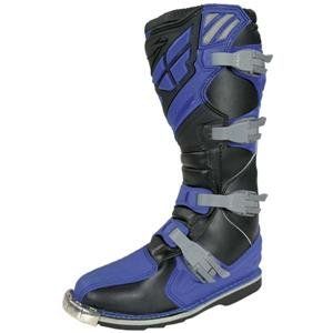 Fly Racing Viper Boots   2009   8/Blue/Black    Automotive