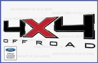 Red 4x4 Off Road Decals Stickers  FRB (2009 2012): Sports & Outdoors