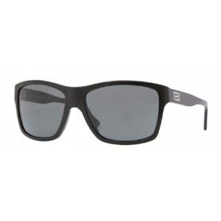  Versace Sunglasses VE 4216 GB1/81 Black / Gray Polarized Shoes