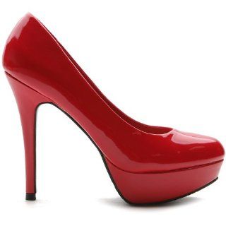 Womens Stilettos Pumps Enamel High Heels Platforms Multi Colored Shoes