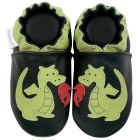  Robeez Dragon Black Soft Sole Baby Shoes 18 24 months Shoes
