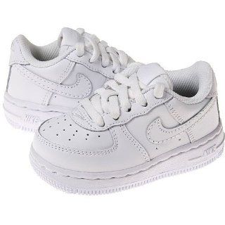 NIKE FORCE 1 (TD) (314194 117) (5.5 M US Toddler, White) Shoes