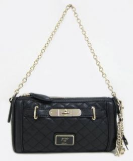 Guess Amour Chain link Small Shoulder Bag, Black Clothing