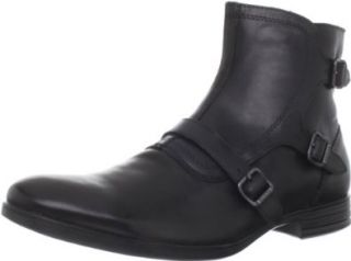 Guess Mens Dylan Boot,Black,7.5 M US Shoes