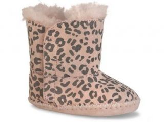 UGG ®   Baby Cassie Leopard Booties   Chestnut Shoes