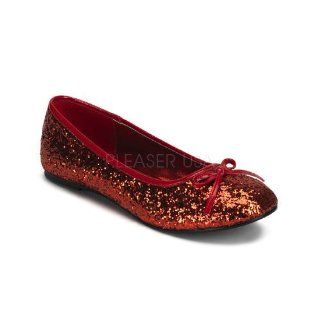 STAR 16G Red Glitter Shoes