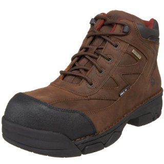 Wolverine Mens Raven Composite Safety Toe Boot,Brown,8 XW US Shoes