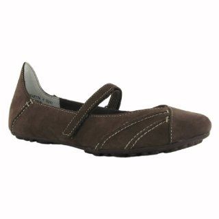  Hush Puppies Brietta Brown Leather Womens Shoes Size 6 US: Shoes
