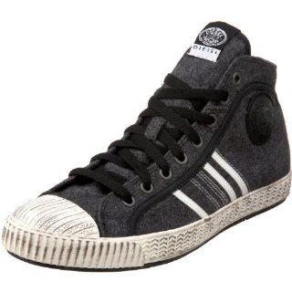 Diesel Mens Yuk Lace up,Gray,7 M US Shoes