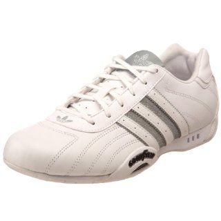 Mens Adiracer Lo Sneaker,White/White/Metallic Silver,10 D Shoes