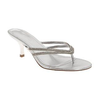  ALDO Mokbel   Clearance Women Heel Sandals   Silver   11 Shoes