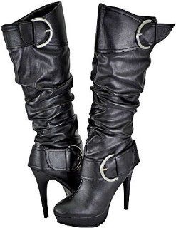  Bertinni Gilly 20 Black Women Fashion Boots, 10 M US: Shoes