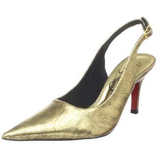  Sergio Zelcer Womens Mitral Pump,Gold Rustic,7.5 M US Shoes