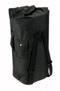 Rothco Bags & Packs Black Double Strap GI Type Duffle Bag