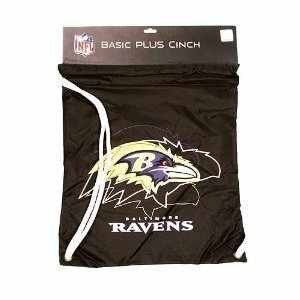 Baltimore Ravens Draw String NFL Cinch Backpack Sports