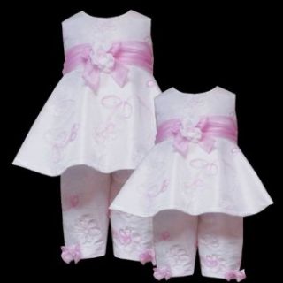Rare Editions Baby/Infant 3M 24M 2 Piece WHITE PINK