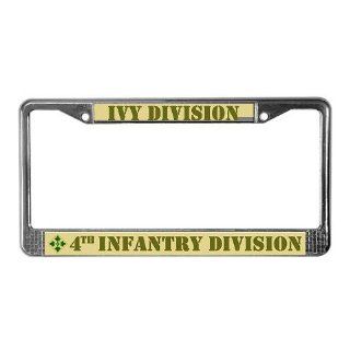 Ivy Division Military License Plate Frame by 