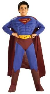 Deluxe Muscle Chest Superman Costume Clothing