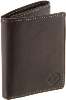 Timberland Mens Block Island Trifold Wallet, Brown, One