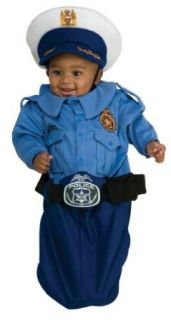 Police Officer Deluxe Bunting Infant Costume Clothing