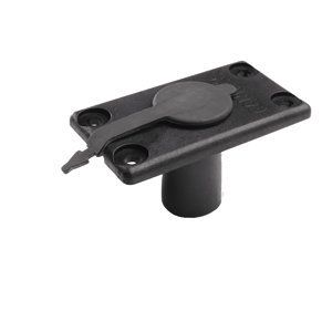 Cannon Flush Mount Rod Holder with Cover: Sports