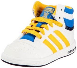 Adidas Trainers Shoes Kids Top Ten Hi I White: Shoes