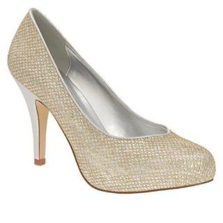ALDO Renova   Women Mid low Heels   Silver   6 Shoes