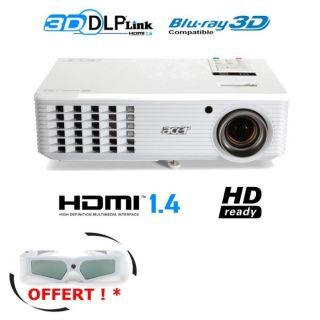 ACER H5360BD Vidéoprojecteur DLP 3D + Lunettes 3D   Achat / Vente