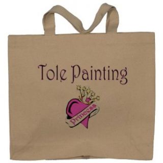 Tole Painting Princess Totebag (Cotton Tote / Bag